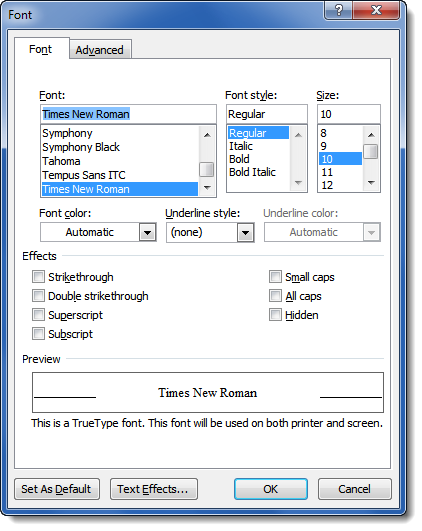 Word-font-dialog