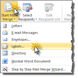word-mail-marge-start
