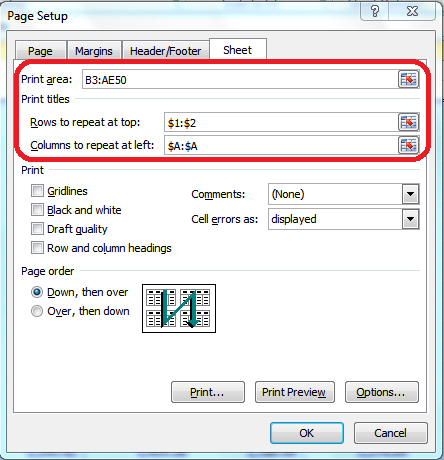 microsoft excel 2011 two sided printing