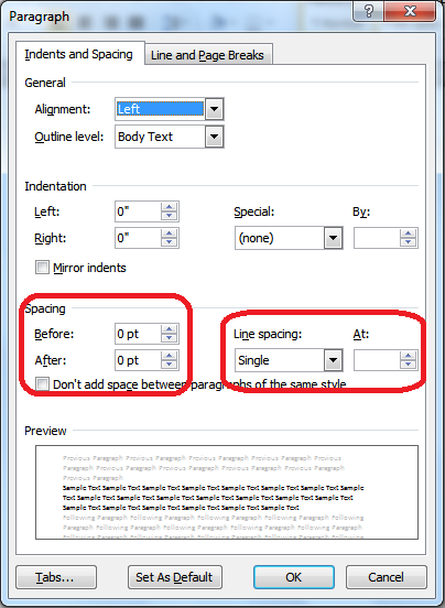 What S The Deal With Word 07 10 Line Spacing Legal Office Guru