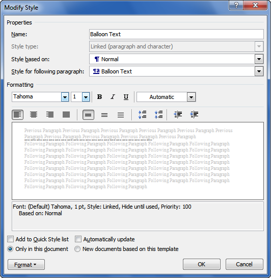 change thickness of comment ballon lines office for mac 2016