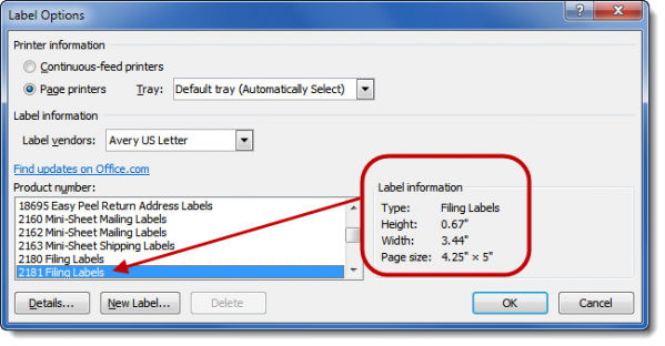 how to print address labels in word using contact list