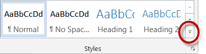 Word-2013-Styles-dropdown