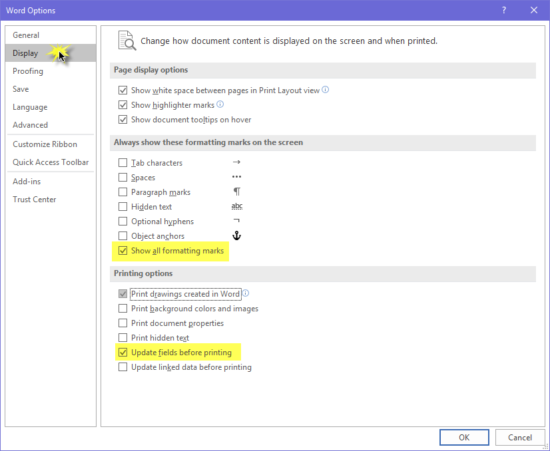 How to Update All Fields in Word(The Easy Way)