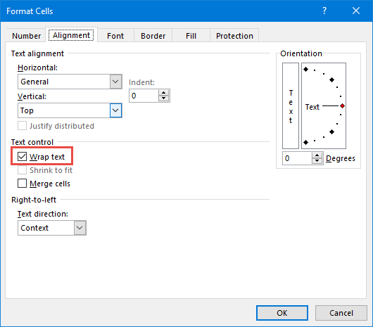 alt enter excel not working mac